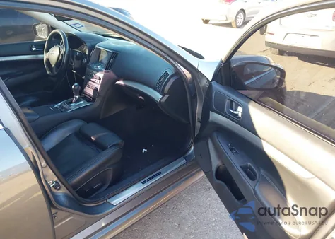 2012 Infiniti G37X z USA, uszkodzony, nr VIN JN1CV6AR2CM672530